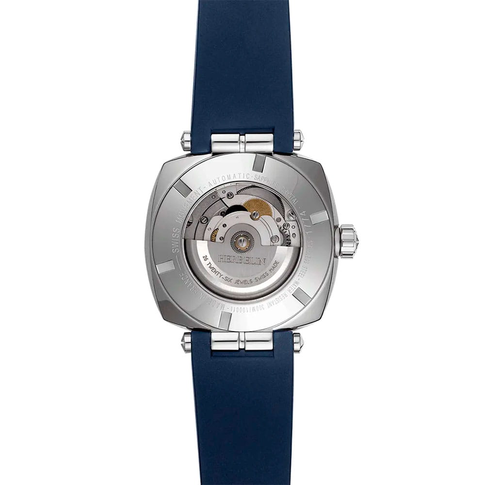 Herbelin Herbelin Newport 1774BL15CB,  франция мужские часы на браслете каучук боковой вид