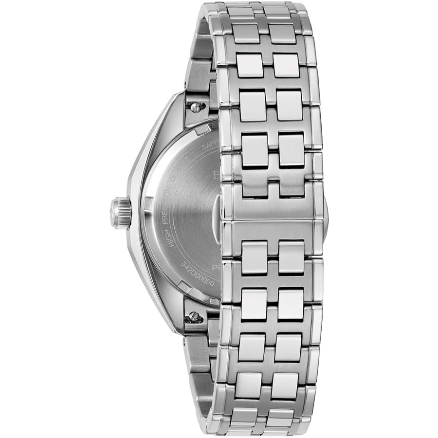 Bulova Bulova Jet Star 96K112,  сша мужские часы на браслете нержавеющая сталь боковой вид