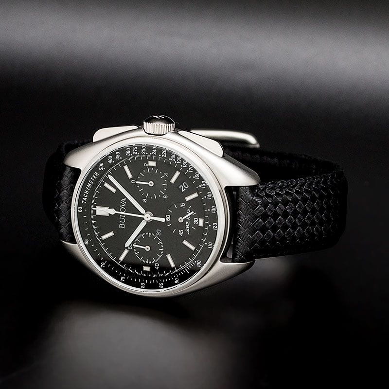 Bulova Bulova Lunar Pilot Chronograph 96B251 , наручные мужские часы фото под углом