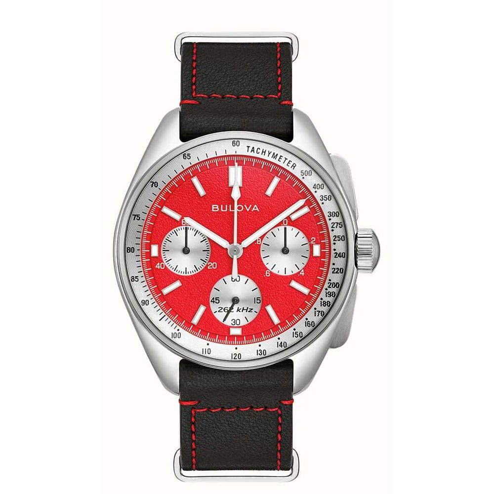 Bulova Bulova Lunar Pilot Chronograph 96K115 , наручные мужские часы фото под углом