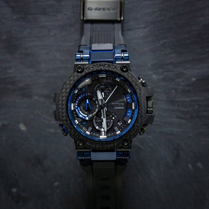 Casio Casio G-Shock Premium MTG-B1000XB-1A мужские часы черный циферблат на запястье