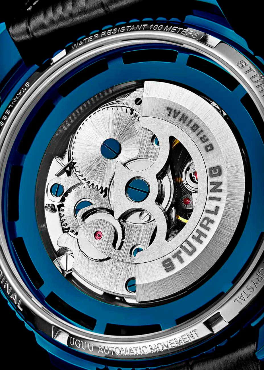 Оригинальные часы Stuhrling Stuhrling Legacy 3933.2 механические калибр механизма  общий вид