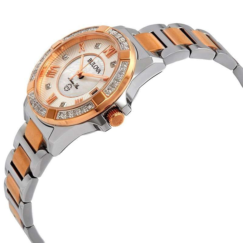 Bulova Bulova Marine Star Ladies 98R234 , наручные женские часы фото под углом