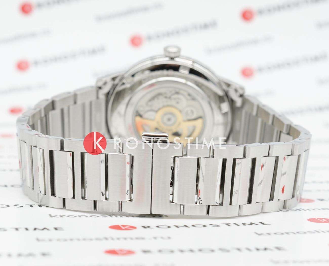 Seiko Seiko Presage SRPJ13J1 механические мужские часы часы крупный план синий циферблата