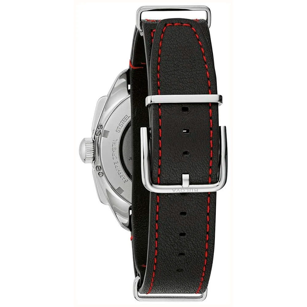 Bulova Bulova Lunar Pilot Chronograph 96K115 мужские часы красный циферблат на запястье