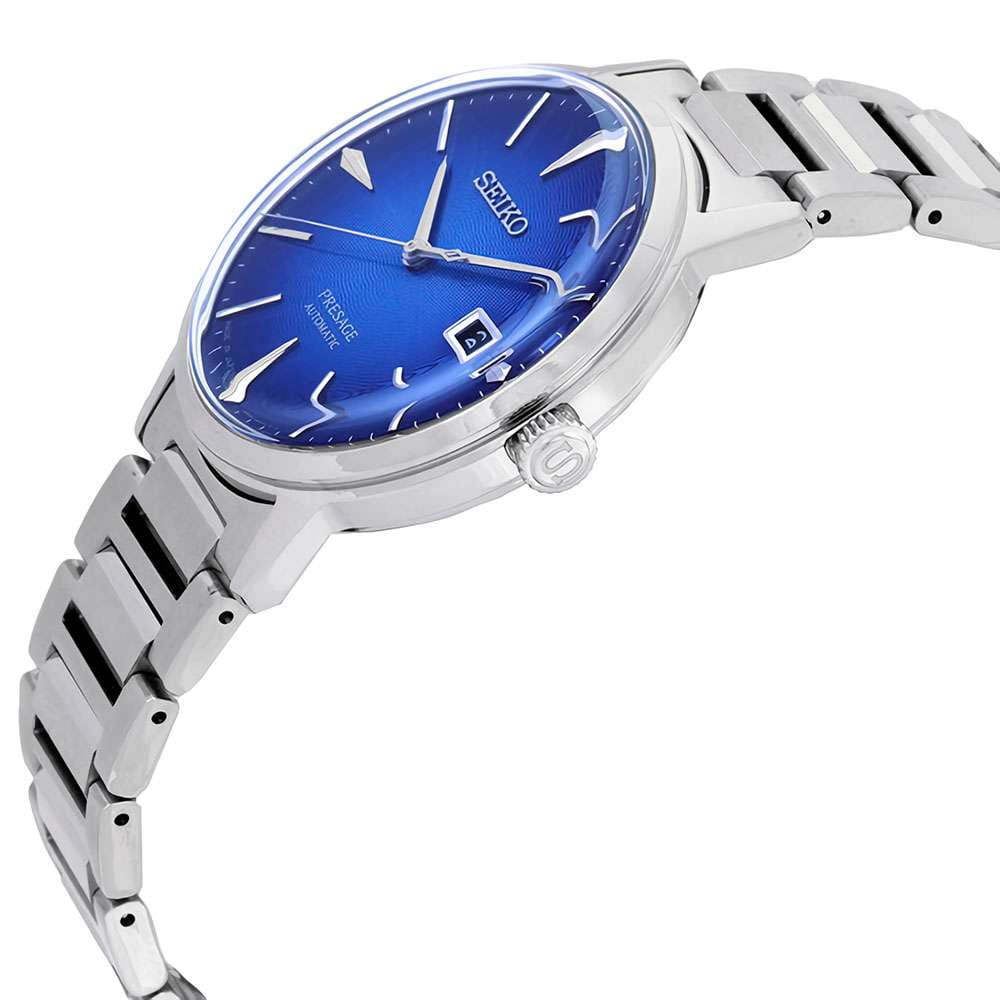 Seiko SRPJ13J1 мужские часы застежка крупным планом