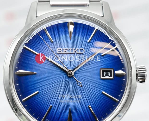Seiko Seiko Presage SRPJ13J1, presage япония мужские часы на браслете нержавеющая сталь боковой вид