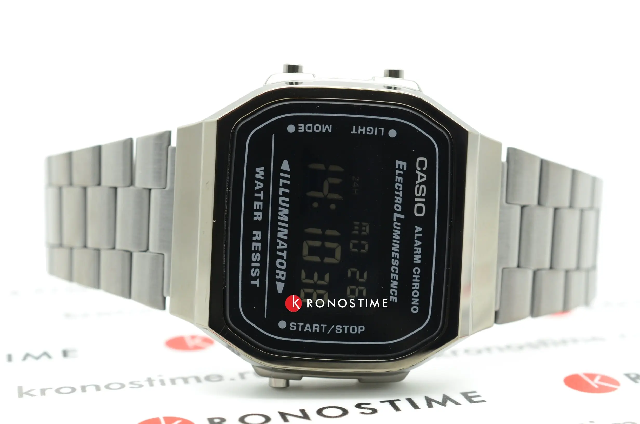 Часы Casio Collection A168WGG-1B купить в Казани по цене 8718 RUB:  описание, характеристики