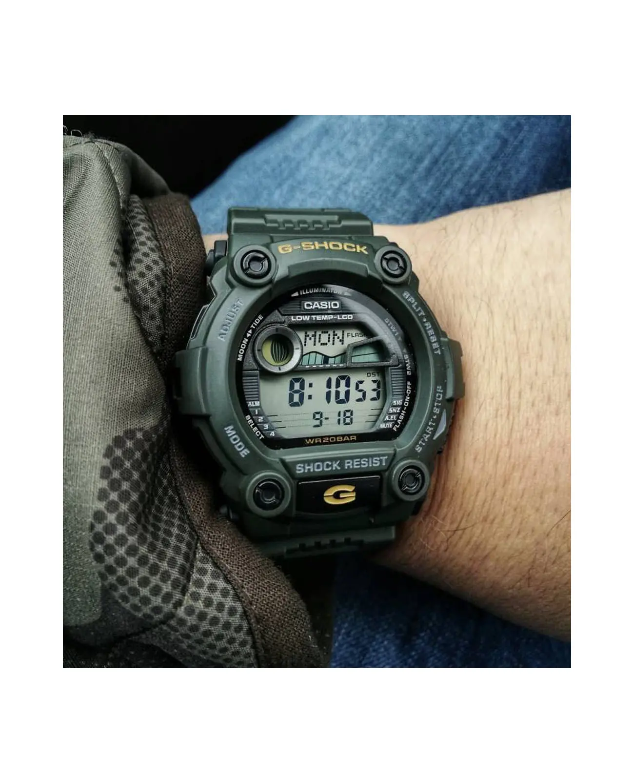 Часы Casio G-Shock G-7900-3E купить в Казани по цене 11910 RUB: описание,  характеристики