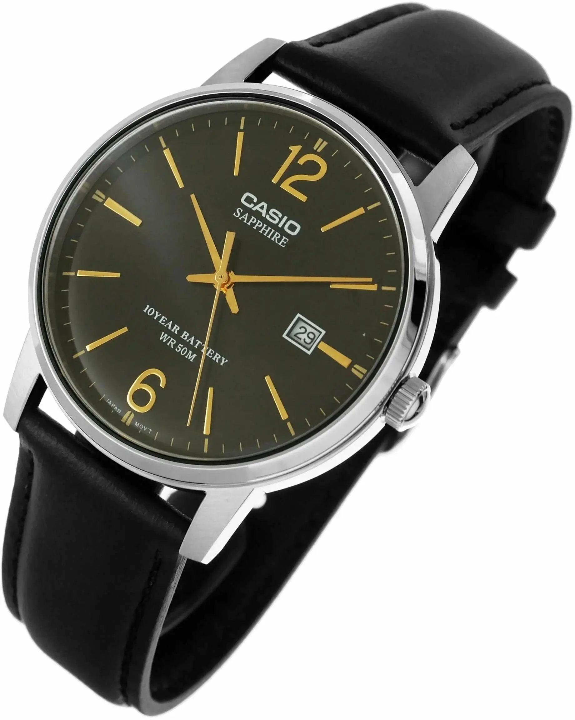 Часы Casio Collection MTS-110L-1A купить в Казани по цене 9480 RUB:  описание, характеристики