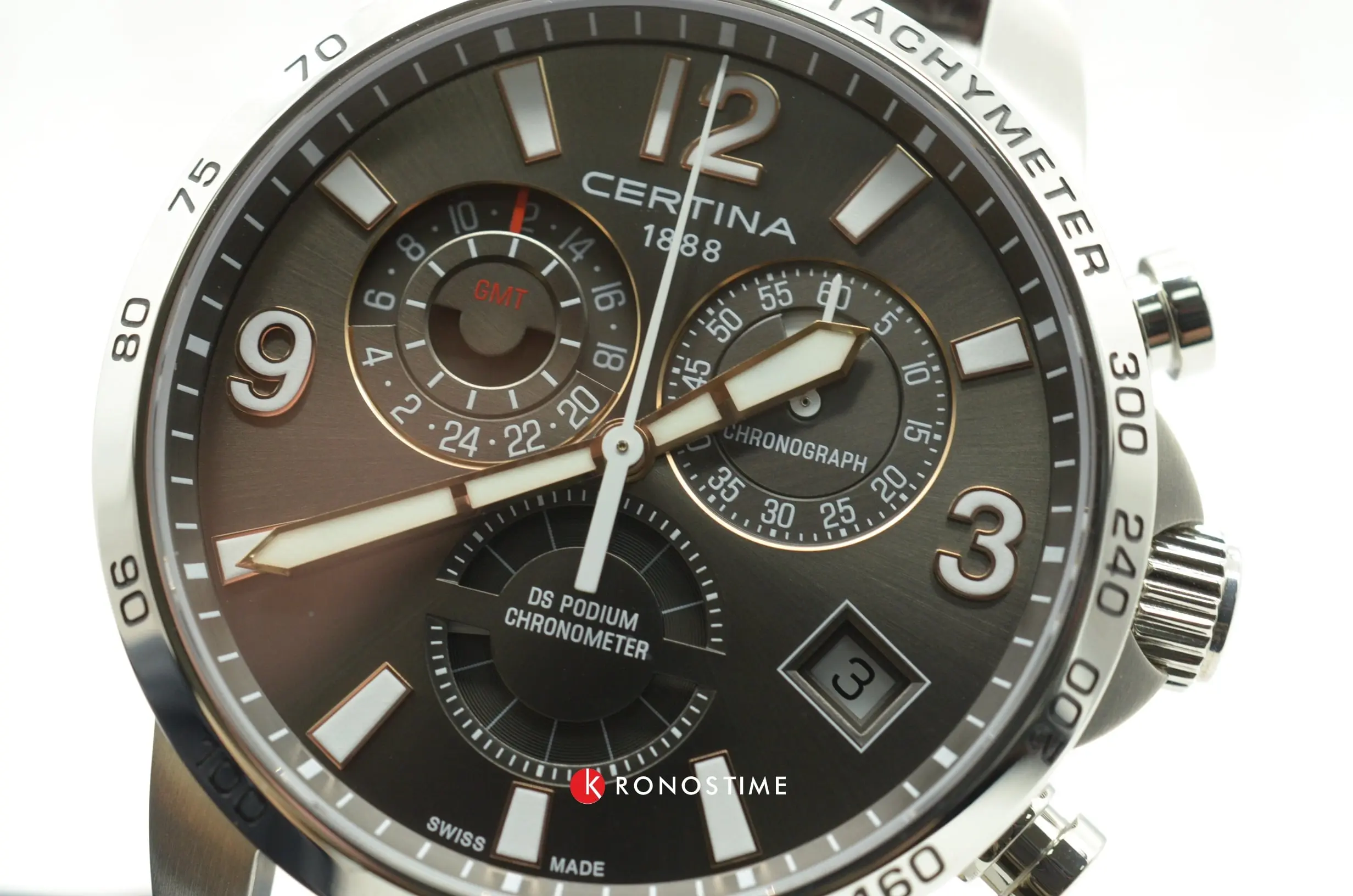 Часы Certina DS Podium Chronograph GMT C0346541608701 купить в Казани по  цене 93590 RUB: описание, характеристики