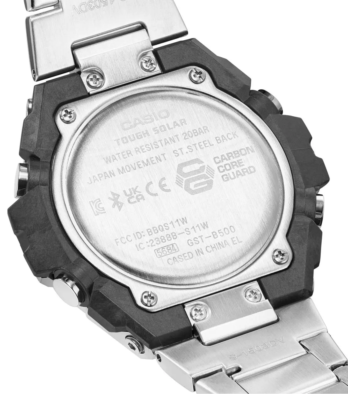 Часы Casio G-Shock GST-B500D-1AER купить в Казани по цене 41310 RUB:  описание, характеристики