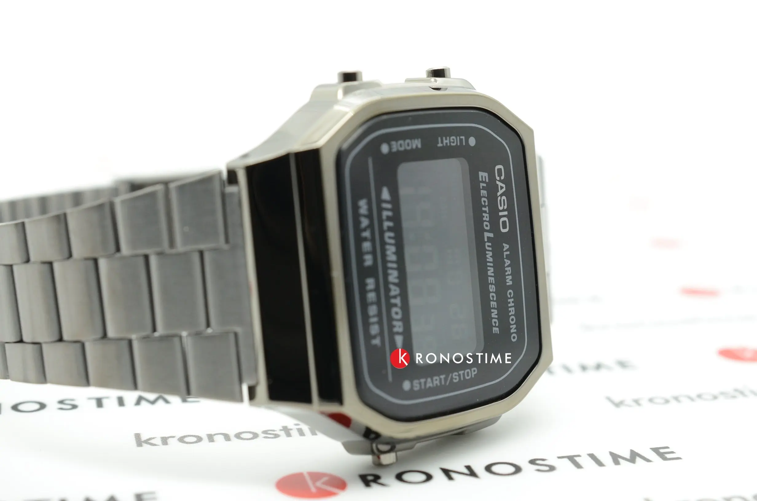 Часы Casio Collection A168WGG-1B купить в Казани по цене 8718 RUB:  описание, характеристики