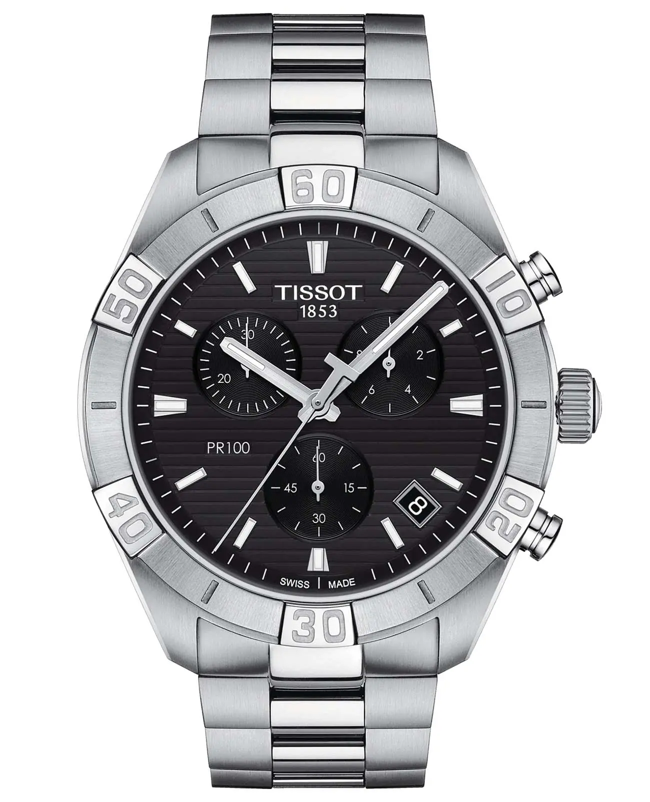 Часы Tissot PR 100 Sport Gent Chronograph T1016171105100 купить в Казани по  цене 68800 RUB: описание, характеристики