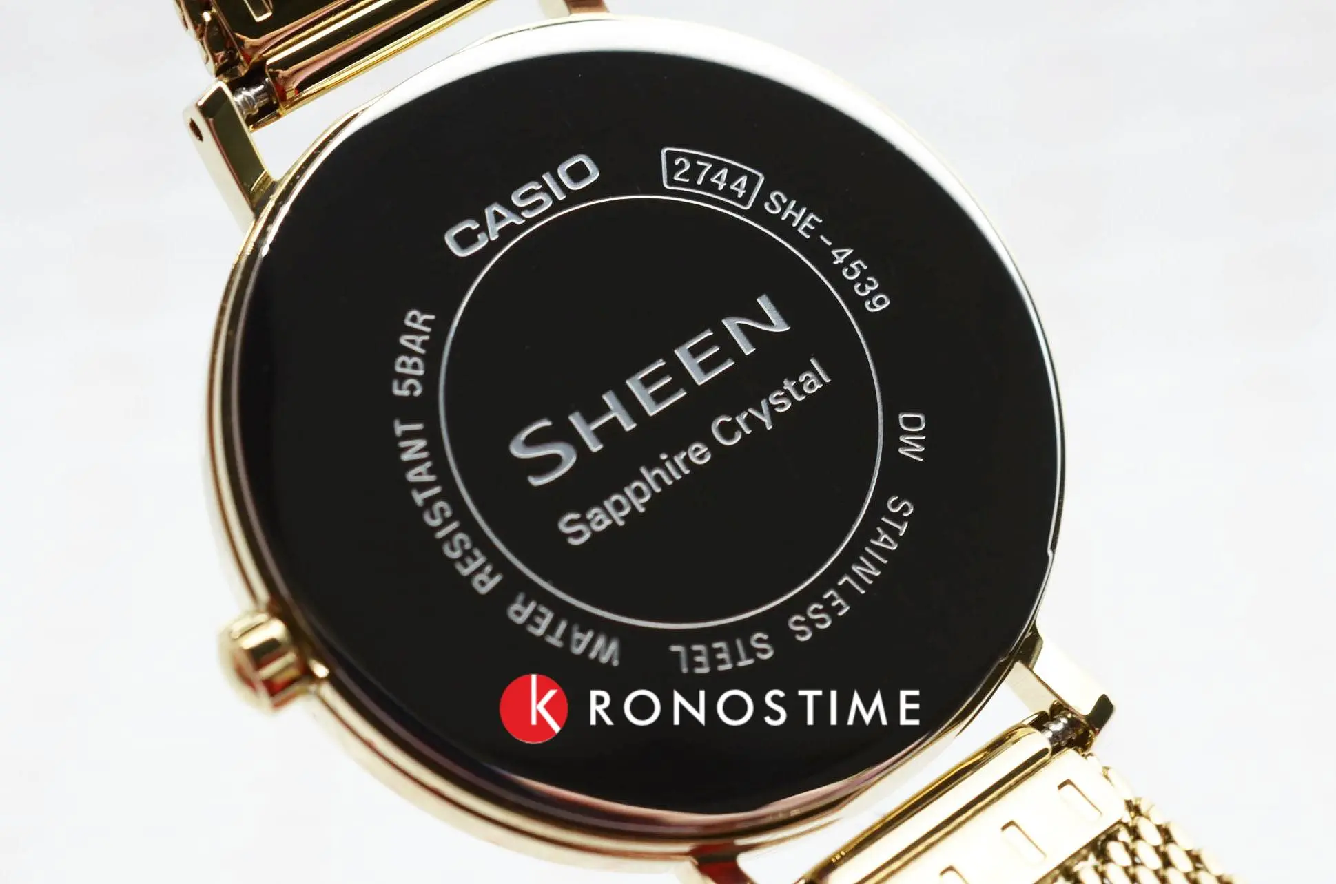 Часы Casio Sheen SHE-4539GM-9A купить в Казани по цене 23980 RUB: описание,  характеристики