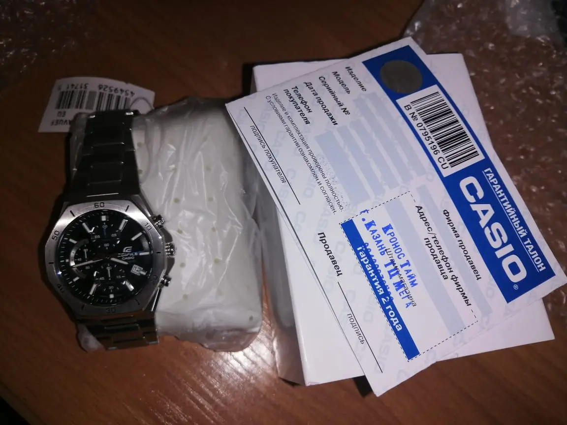 Часы Casio Edifice EFB-680D-1A купить в Казани по цене 22404 RUB: описание,  характеристики