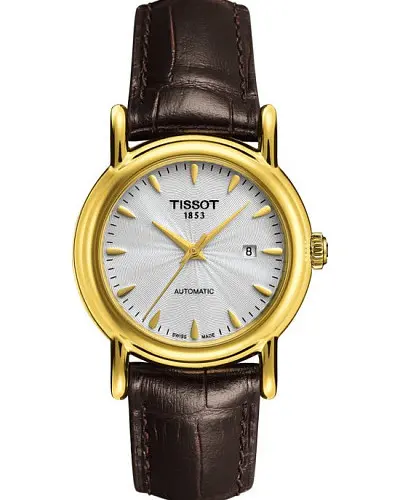 Tissot Carson Automatic Lady 18K Gold  T907.007.16.031.00