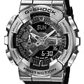 Casio Casio G-Shock GM-110-1AER (GM-110-1A) GM GM-110-1A электронные мужские часы  черный циферблат, браслет полимер — вид спереди