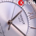 Tissot Tissot Chemin des Tourelles Powermatic 80 T099.407.36.038.00 механические мужские часы часы крупный план серебристый циферблата