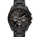 Armani Exchange Armani Exchange Fitz  AX2852  AX2852 кварцевые мужские часы  черный циферблат, браслет сталь с ip покрытием — вид спереди