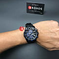 Casio Casio Edifice EQS-900PB-1B мужские часы черный циферблат на запястье