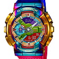 Casio Casio G-Shock GM-110RB-2A GM GM-110RB-2A электронные мужские часы   циферблат, браслет полимер — вид спереди