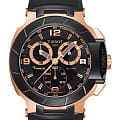 Tissot Tissot T-Sport T-Race Quartz Chronograph T048.417.27.057.06 T Race T0484172705706 кварцевые мужские часы  черный циферблат, браслет каучук — вид спереди