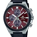 Casio Casio Edifice EQS-950BL-5AVUDF (EQS-950BL-5A) EQS EQS-950BL-5AVUDF кварцевые мужские часы   циферблат, браслет кожаный — вид спереди