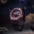 Casio Casio G-Shock GM-2100MWG-1ADR g-shock японские мужские часы на браслете каучук боковой вид