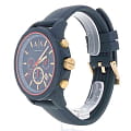 Armani Exchange Armani Exchange Drexler  AX1335  итальянские мужские часы на браслете силикон боковой вид