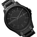 Armani Exchange Armani Exchange Hampton AX2104  итальянские мужские часы на браслете сталь с ip покрытием боковой вид