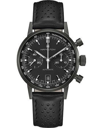 Hamilton American Classic Intra-matic Autochrono Full Black H38446730