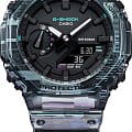 Casio Casio G-Shock GA-2100NN-1ADR GA-2100 — задняя крышка карбон пластик корпуса японские часы