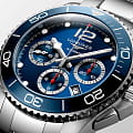 Longines Longines HydroConquest L3.883.4.96.6 hydroconquest швейцарские мужские часы на браслете нержавеющая сталь боковой вид
