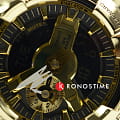Casio GM-110G-1A9 наручные мужские часы застежка крупным планом