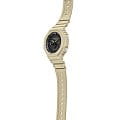 Casio GA-2100-5A наручные мужские часы застежка крупным планом