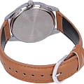 Casio Casio Collection MTP-V005L-2B4UDF (MTP-V005L-2B4) collection японские мужские часы на браслете кожаный боковой вид