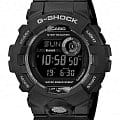 Casio Casio G-Shock GBD-800-1B G-SQUAD GBD-800-1B электронные мужские часы  черный циферблат, браслет пластик — вид спереди