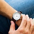 Casio Casio Collection MTP-V005L-7B4UDF (MTP-V005L-7B4)  наручные мужские часы фото под углом.