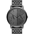 Armani Exchange Armani Exchange Dale AX2872  AX2872 кварцевые мужские часы  черный циферблат, браслет нержавеющая сталь с pvd-покрытием — вид спереди