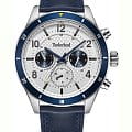 Timberland Timberland Hooksett TDWGF2201003  TDWGF2201003 кварцевые мужские часы  белый циферблат, браслет кожаный — вид спереди