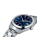 Tissot Tissot Gentleman Powermatic 80 Silicium T127.407.11.041.00 мужские часы синий циферблат на запястье