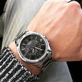 Casio Casio Collection MTP-1375D-1A (MTP-1375D-1A) мужские часы черный циферблат на запястье