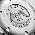 Longines Longines HydroConquest L3.782.4.96.9 механические мужские часы часы, крупный план синий циферблат