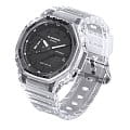 Оригинальные часы Casio Casio G-Shock GA-2100SKE-7ADR (GA-2100SKE-7A) электронные калибр механизма  общий вид