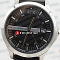 Armani Exchange Armani Exchange Hampton AX2101 мужские часы черный циферблат на запястье