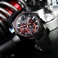 Casio Casio Edifice EQS-920PB-1A кварцевые мужские часы часы, крупный план  циферблат