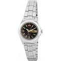 Orient Orient NQ1A00AB (FNQ1A00AB)  FNQ1A00AB механические женские часы  черный циферблат, браслет  — вид спереди